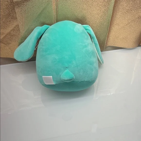 Squishmallow Teal Bunny Plush - Picture 4 of 7